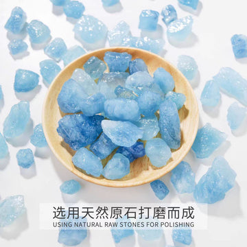Original Natural Light Luxury 5A Ice Blue Treasure Crystal Bracelet for Women