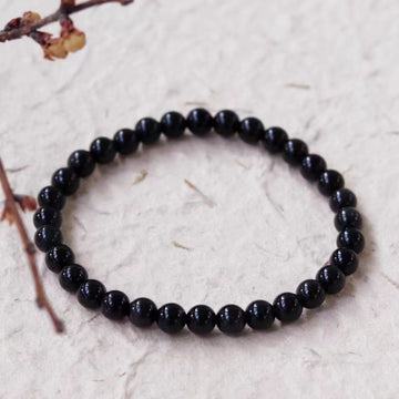 Rainbow Eye Obsidian Bracelet, Men's Natural Obsidian Bracelet, Women's Singles Circle Jewelry, niche design