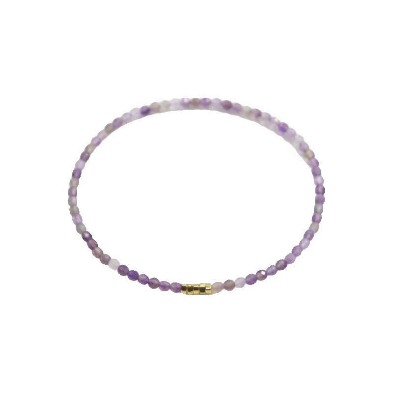 Successfully landed natural lavender amethyst bracelet