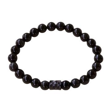 Obsidian bracelet for men's fashion