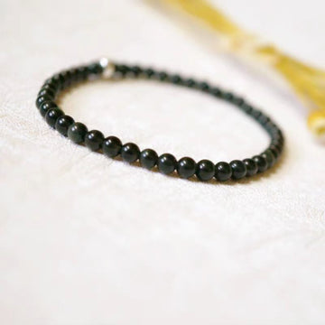 Obsidian Bracelet Women's Fine Bracelet