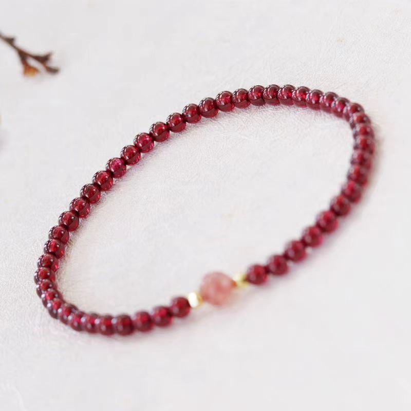 Real garnet bracelet bracelet bracelet