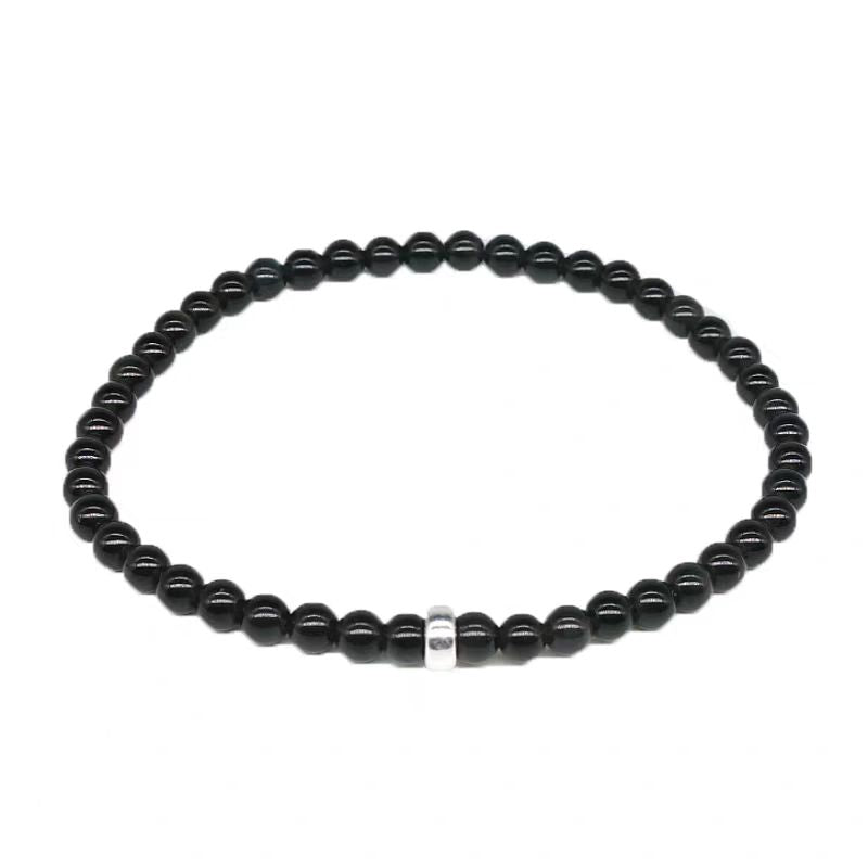 Obsidian Bracelet Women's Fine Bracelet