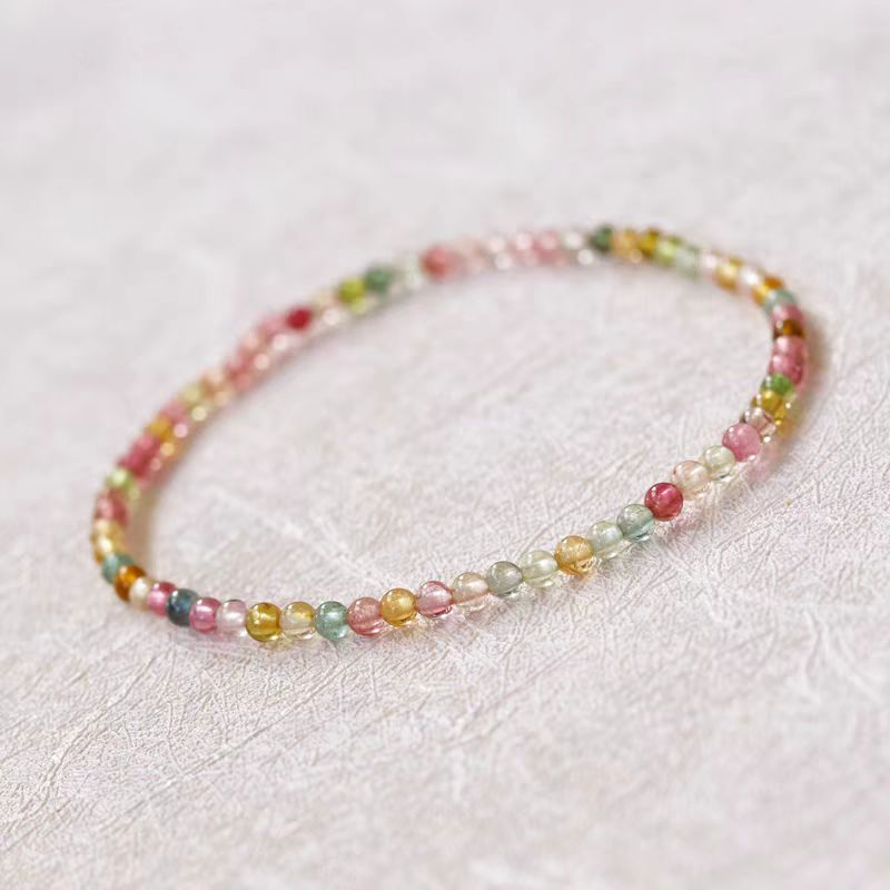Natural tourmaline bracelet for women