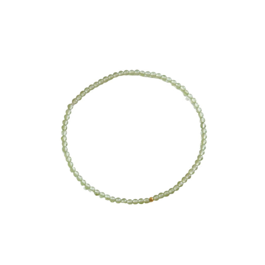 Natural Light Luxury 7A Grade Ice Seed Green Grape Stone Bracelet