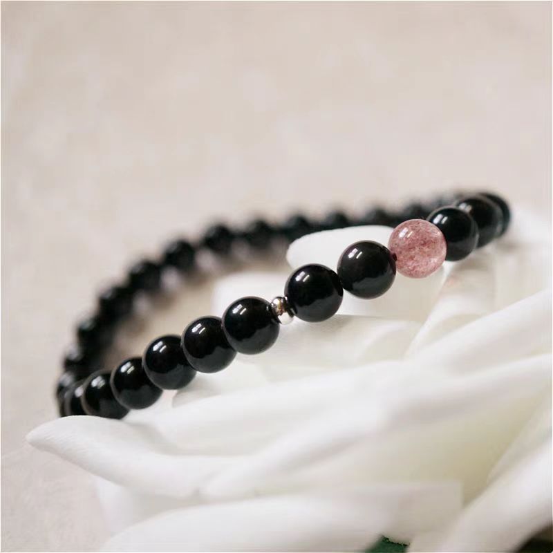 Cat's Eye Obsidian Bracelet Gift